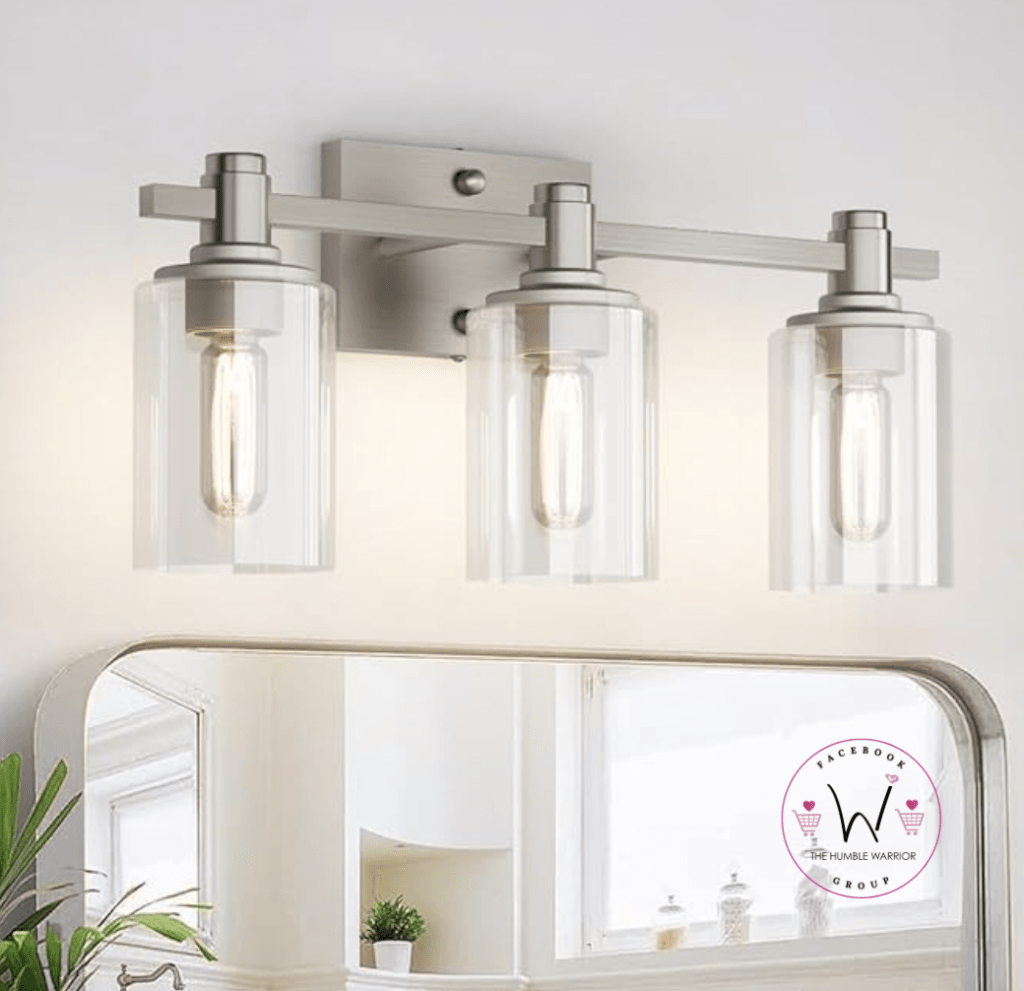 The Joosenhouse 3 Light Bathroom Vanity Light!